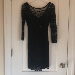 Black Lace Dress